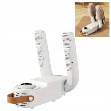 Shoe Dryer for Odour Prevention, Gentle Drying at 48C with Timer & Adjustable Design for Footwear and Gloves