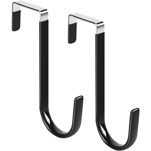 Over the Door Hook, 30 lbs Load Capacity, Rust Proof Coating, Door Protective Padding