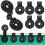 Fastening Clips - Plastic - 50PCS - Weatherproof - Easy Installation - Corrosion Resistant 1