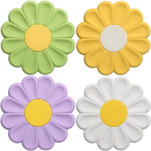 Silicone Trivets, Heat-Resistant Non-Slip Pot Holders for Kitchen