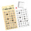 Cartoon Clear Silicone Stamper With Acrylic Handle-work hard 1