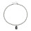 Collier/Bracelet/boucles d'oreilles en fer géométrique-collier 1
