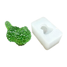 Moule en silicone de chats réalistes 3D pour porte-clés-Chat 3D