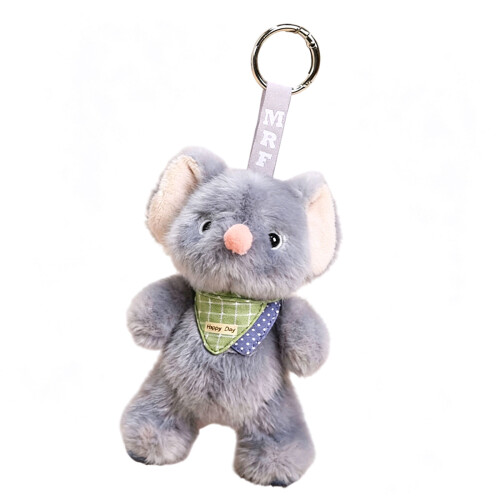 Porte-clés à breloques en coton robuste pour-souris