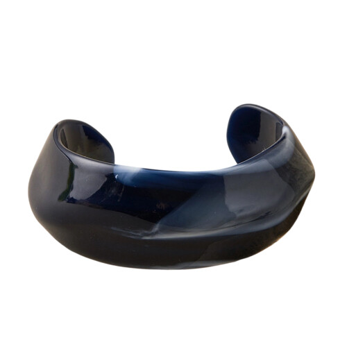 Bracelet ouvert en forme d'arc, dégradé irrégulier-10