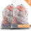 2-Pack Extra-Large Laundry Bags, White Mesh Drawstring Laundry Bags for Washing Machines, Reusable 1