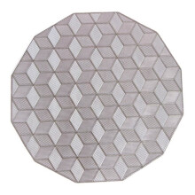 5pcs ceramic trivets, heat-resistant pot mats, inexpensive PVC kitchen table protectors