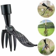 The Stand Up Weed Puller Tool Claw Weeder Root Remover Outdoor Killer Tool with Pedal -