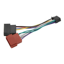 Radio harness adapter - AKOZON - ISO - Compatible with Sony JVC - Easy installation - ABS material