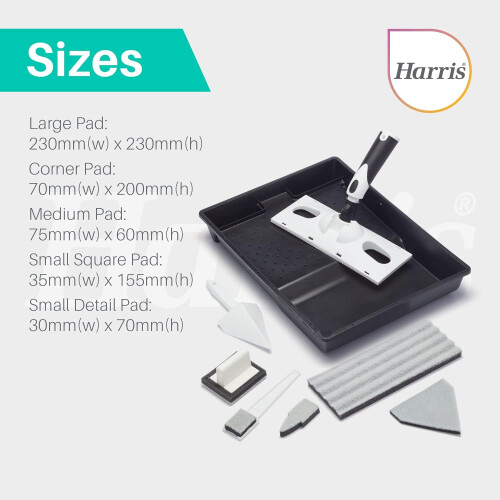 Harris Harris 9" Paint Pad Set for Walls & Ceilings Kit 1