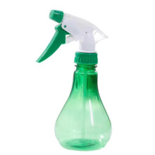 Small Plastic Plant Watering Spray Bottle for Balcony and Office Gardening Tools Transparent Green