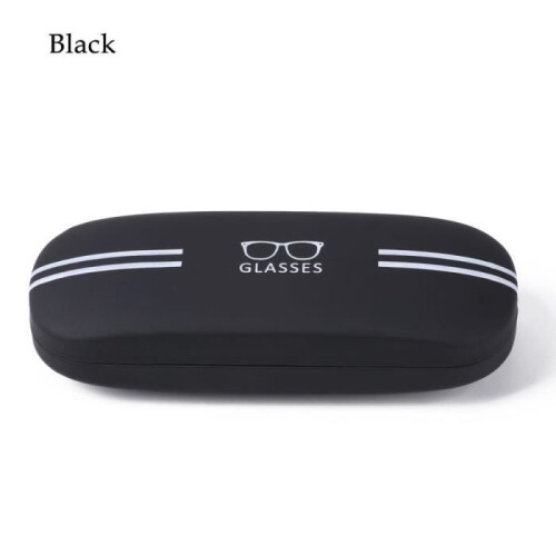 Black 2 Unisex Eyeglass Case, New 2020 Collection, PU Hard Frame Sunglasses Case
