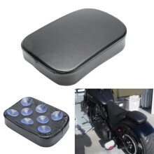 Cikonielf Motorcycle Cushion, Passenger Seat Cushion, Rear Seat Cushion, Universal Motorcycle Cushion with 8 Suction Cups