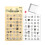 Journaling Stamper Doorzichtige siliconen stamper- hard werken 1