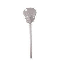 Skull Self Watering Device for Plants, High Borosilicate Glass Automatic Plant Waterer for Garden Patio