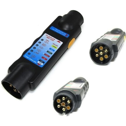 12V 7-PIN TRAILER HITCH TESTER