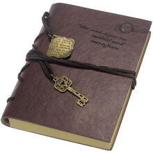 New Vintage Magic Key Chain Retro Leather Notebook ~ 71 Notebook