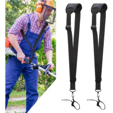 Adjustable Shoulder Straps - Brushcutter Harness for Lawnmower with Durable Nylon Belt for Gardening