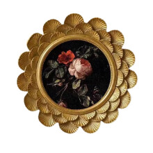 Vintage Tabletop Photo Frame Resin Wall Mountable Picture Display for Living Room