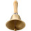 Table bell, 8cm multifunctional hand bell with wooden handle Musical instrument 1