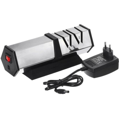 NEUFU Professional Electric Knife Sharpener 150W Kitchen Sharpener EU 220V Black