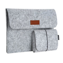 13.3-inch Protective Laptop Sleeve Case, Felt Laptop Bag with Small Pocket for Apple 13-inch MacBook Air