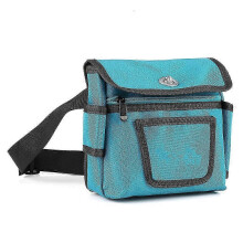 Oxford Cloth Electrician Tool Waist Bag with Adjustable Belt, Multi-Pocket Storage Pouch