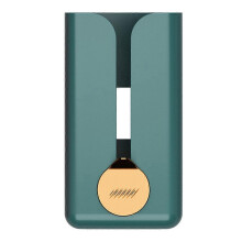 Porta fazzoletti e dispenser per sacchetti della spazzatura adesivo da parete, mensola organizer in ABS per cucina e bagno