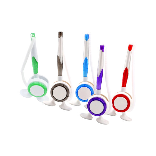 Reception Pen Ballpoint Pen Counter Service Pen with Base