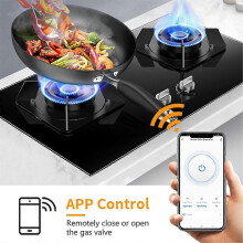 Tuya Smart WiFi Gas Water Valve Leak Controller with EU Plug, Alexa Voice Control, Mobile App, BLE