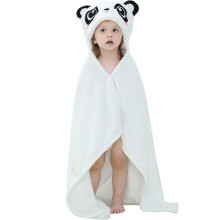 Baby Bath Towel - 100 x 70 cm - Extra Soft - Absorbent - Breathable White
