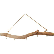 Natural driftwood hook - Driftwood branches - Hanging wall decoration - Hanging hook