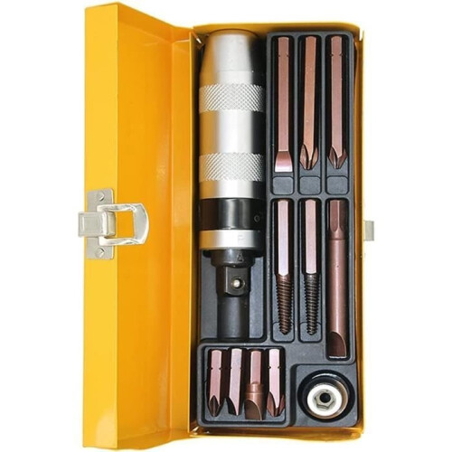 Reversible manual impact screwdriver set - ZVD - Screwdriver kit - PH bit - Screwdriver set