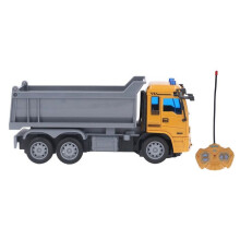 Remote-controlled dump truck, multifunctional remote-controlled construction truck, safe and stable, shock-resistant.