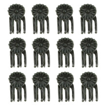 Orchid Plastic Clips for Plant Support, 50Pcs Garden Plant Stem Clips, Green Plant Clips