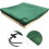 Sandpit Tarp - Oxford - 70% UV Protection - Drawstring Closure - 150x150 cm - Green 1
