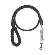 Guinzaglio retrattile per cani con imbottitura a molla, confezione da 2, guinzaglio in nylon per passeggiate e corsa.