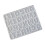 Moules faciles à utiliser d'alphabets de silicone de version-L 1