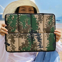 Waterproof Oxford Cloth Folding Camping Mat, 9mm EPE Foam Pad for Outdoor Beach Hiking