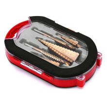 Conical Milling Cutter for Metal and Wood - 32mm Cobalt Drill Bit (Set of 6 Pieces)
