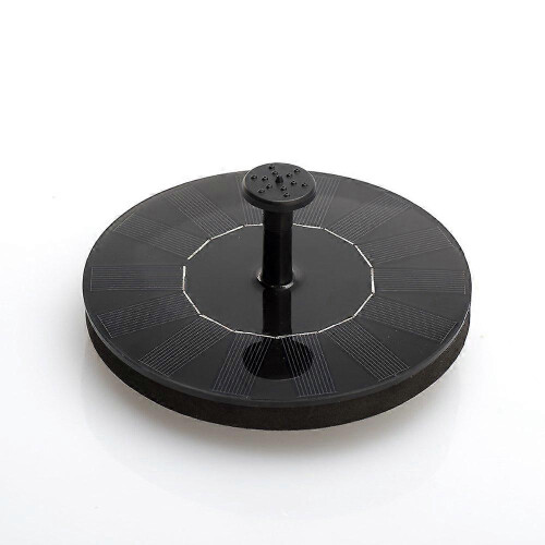 Solar Birdbath Fountain Pump with Battery Backup, 1.5W Solar Panel, Automatic Shut Off