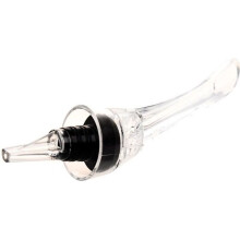 Wine Aerator Pourer Spout - Black - Acrylic - Silicone - 1 piece