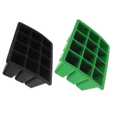 Nursery Starter Tray Silicone Plant Growing Tray for Home Gardening 2Pcs
