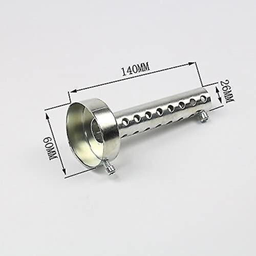 Universal Removable Motorcycle Exhaust Silencer Muffler 60mm Compatible with Multiple Models