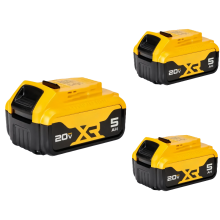 3 Stück kompatibel mit DEWALT 20V 5,0Ah XR Lithium-Akku