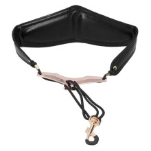 OMABETA Saxophone Shoulder Strap, Saxophone Neck Strap, PU Leather Saxophone Shoulder Harness for Saxophone Instrument Case