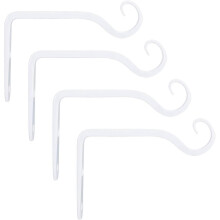 Wall Hook Hanging Plant Bracket, Straight Design for Bird Feeders, Lanterns, Planters