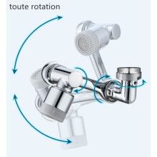 Robotic arm faucet - Brand - Model - Copper and ABS - 1080 rotation