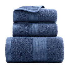 Bath Towel Set - Soft Comfort - 3 Bath Towels, 100% Air-Rich Cotton Bath Towel, Machine Washable