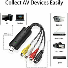 Digital Audio Acquisition Card Set, USB 2.0 Converter for TV Video VHS to DVD Computer, Parts of [0358978]